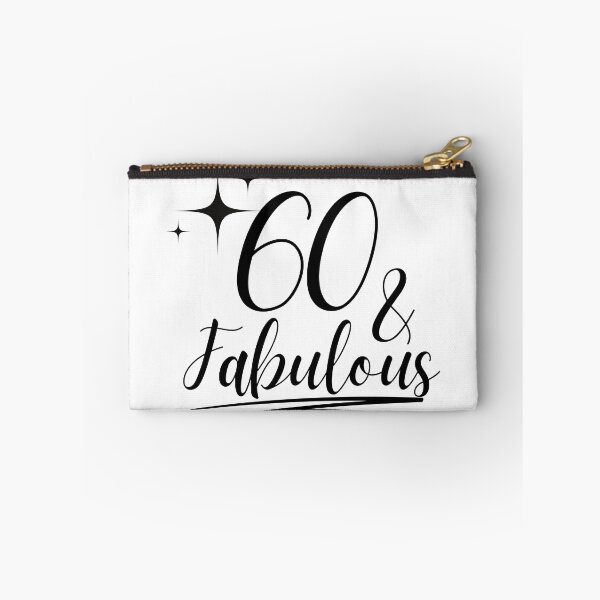 Item preview, Fabulous and 60 - Happy 60th Birthday designed and sold by highflycrafts.