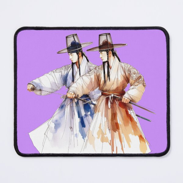 Item preview, Traditional Korean Assassin Sketch Art, designed and sold by PaintMeWorld.
