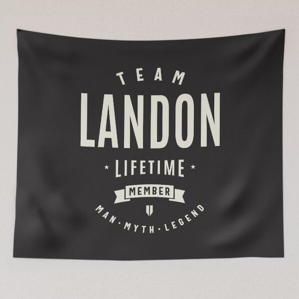 Item preview, Team Landon Lifetime Member Funny Name Landon designed and sold by cidolopez.