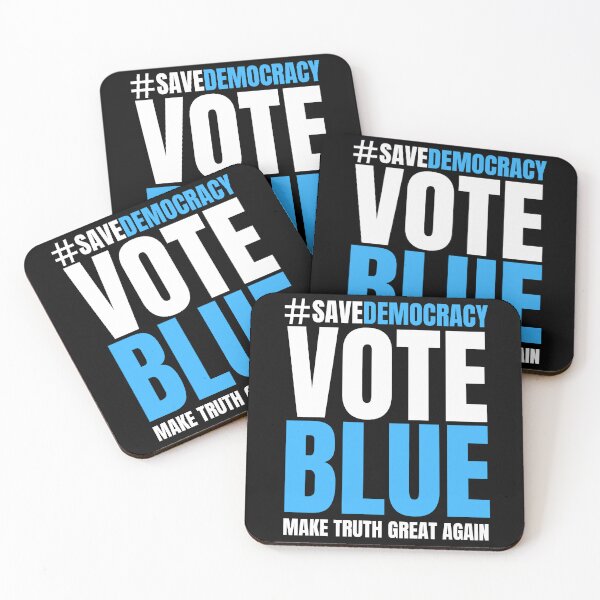 Item preview, Save Democracy - Vote Blue - Make Truth Great Again  designed and sold by Manara  -Art.