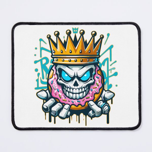 Item preview, Rebellious King Skull designed and sold by Capizione.