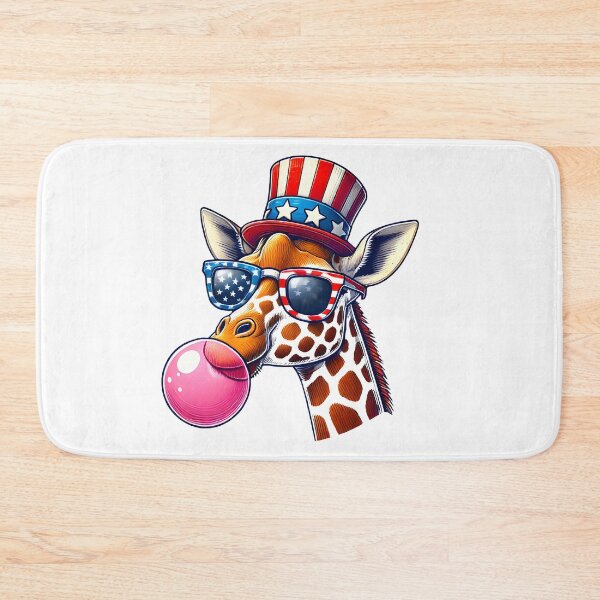 Item preview, Patriotic Giraffe: Cool and Quirky designed and sold by ArtistryTouch.