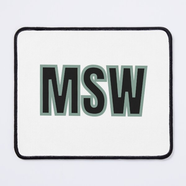 Item preview, Master of Social Work MSW designed and sold by SVWellness.