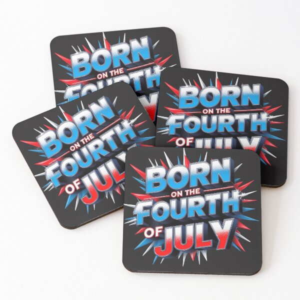 Item preview, Born On the Fourth of July designed and sold by TheJunkDraw.