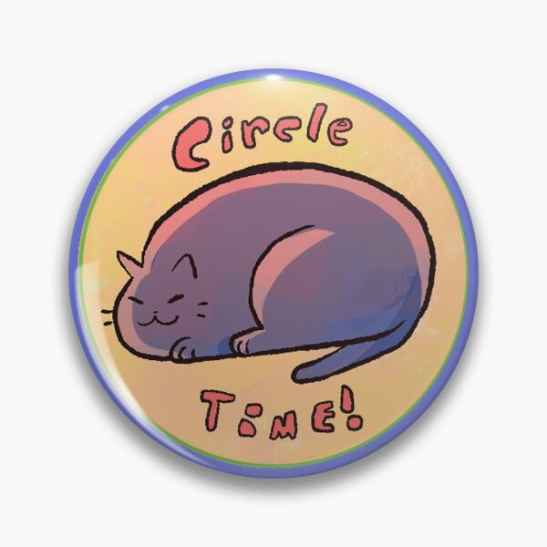 Item preview, Circle Time Cat designed and sold by 2DPyramid.