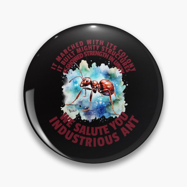 Item preview, Industrious Ant - Inspirational and Beautiful Design designed and sold by CoolCrazyQuirky.