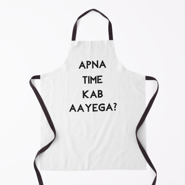 Item preview, Funny Indian Apna Time Kab Aayega Design designed and sold by Amritanagle.