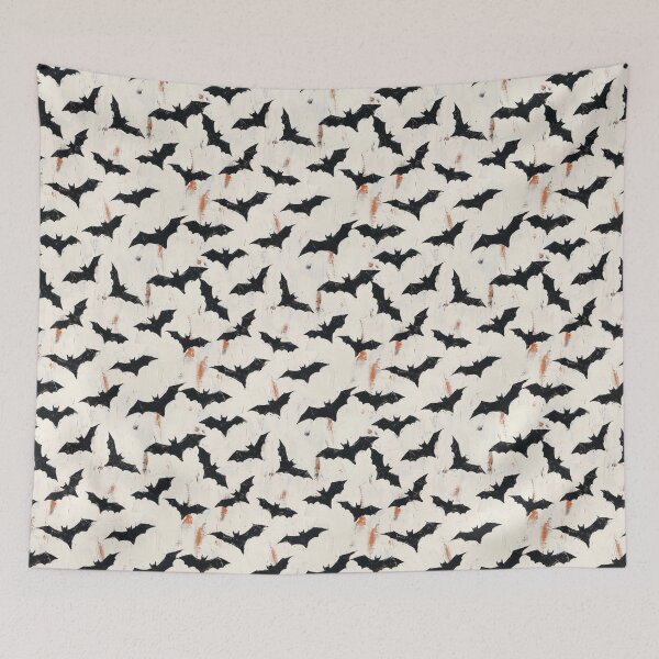 Item preview, Vintage Halloween Bats Spooky Rustic Halloween  designed and sold by ptlsprntsdsgn.