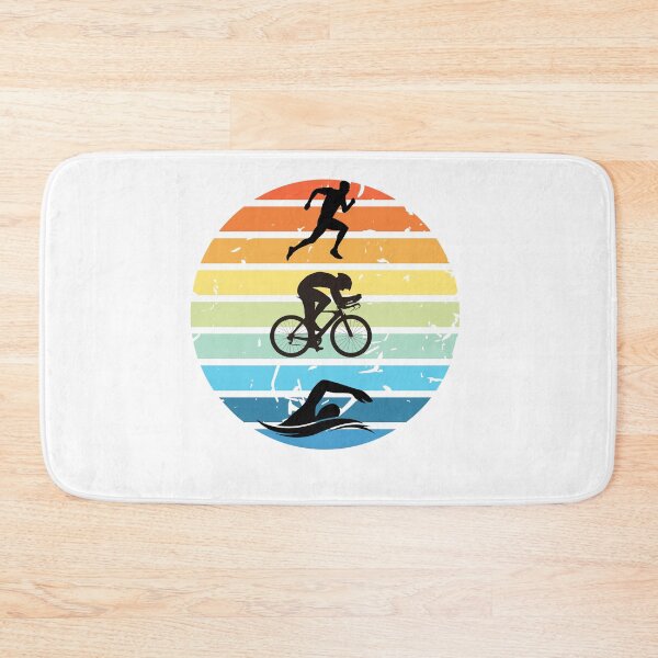 Item preview, Triathlon Vintage Style Logo designed and sold by SafariCreations.