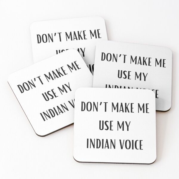 Item preview, Funny Indian Voice Design designed and sold by Amritanagle.
