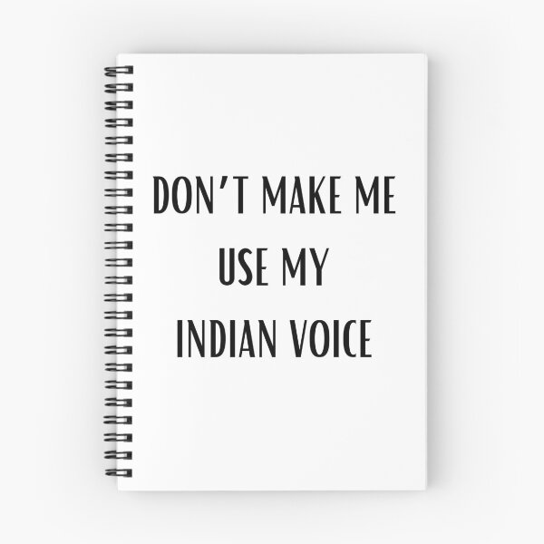 Item preview, Funny Indian Voice Design designed and sold by Amritanagle.