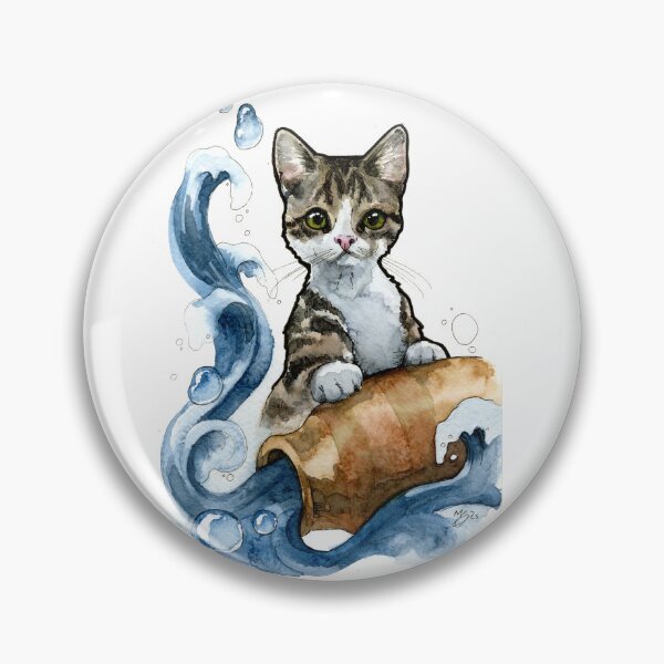 Item preview, Aquarius Cat designed and sold by Maythebluecat.