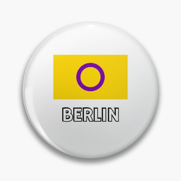 Item preview, Intersex Pride Flag Berlin designed and sold by Inspirationmotivation.