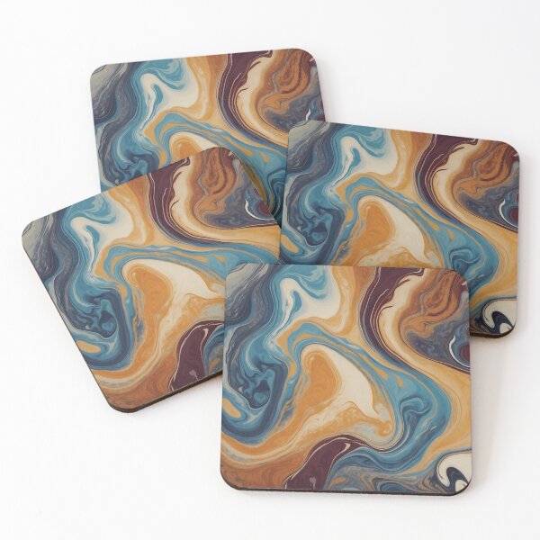 Item preview, Vibrant Marble Backgrounds Bold Liquid Swirls and Contrasting Colors designed and sold by BrickXSq.