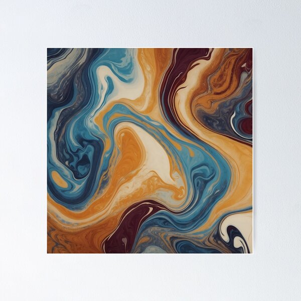 Item preview, Vibrant Marble Backgrounds Bold Liquid Swirls and Contrasting Colors designed and sold by BrickXSq.
