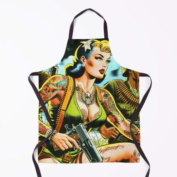 Item preview, Retro Army Girl Comic designed and sold by PulpVintage.