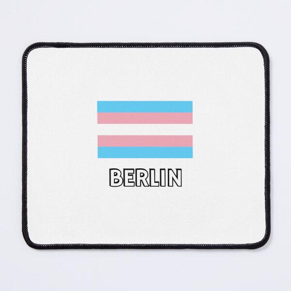 Item preview, Trans Pride Flag Berlin designed and sold by Inspirationmotivation.