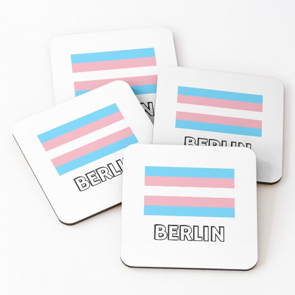 Item preview, Trans  Pride Flag Berlin designed and sold by Inspirationmotivation.