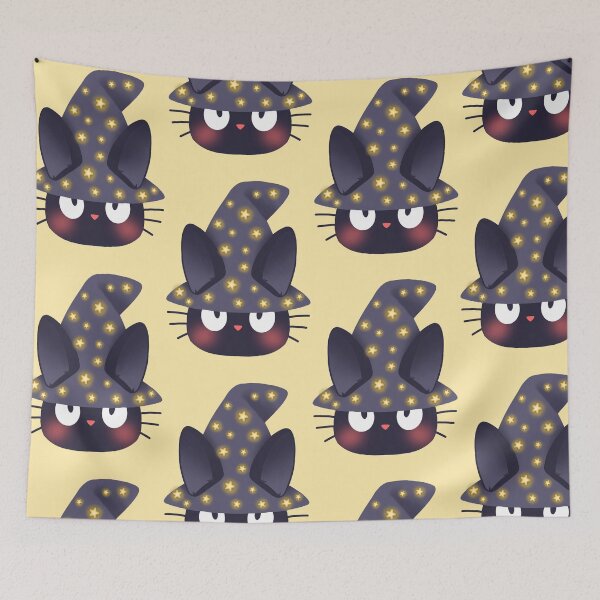 Item preview, JIJI Magic black cat  designed and sold by Horacolus Art.