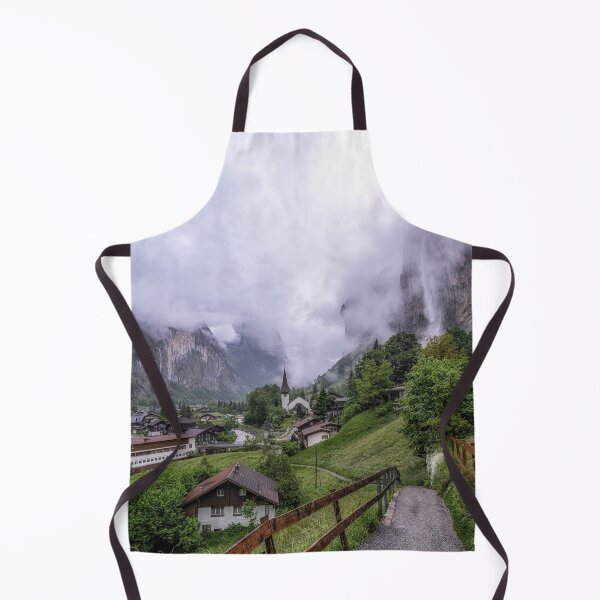 Item preview, Lauterbrunnen and Staubbach waterfall designed and sold by aaronchoi.