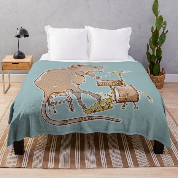 Item preview, Quokka playing drums designed and sold by piedaydesigns.