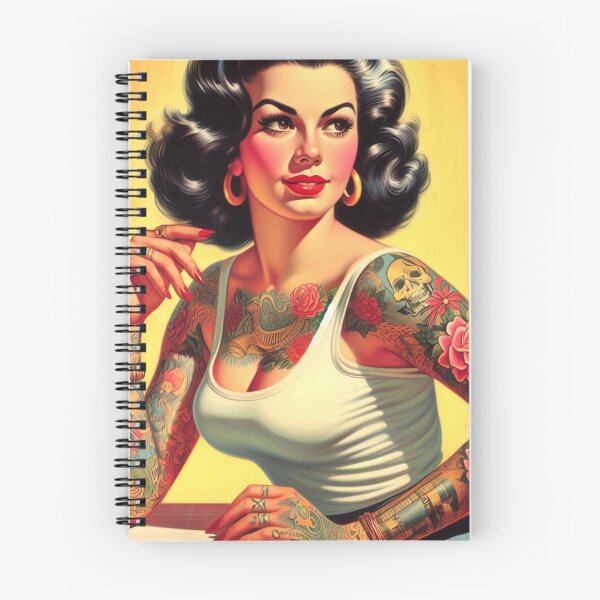 Item preview, Sexy Inked Girl designed and sold by PulpVintage.