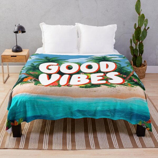 Item preview, Good Vibes On A Tropical Island designed and sold by TheArtOfPat.