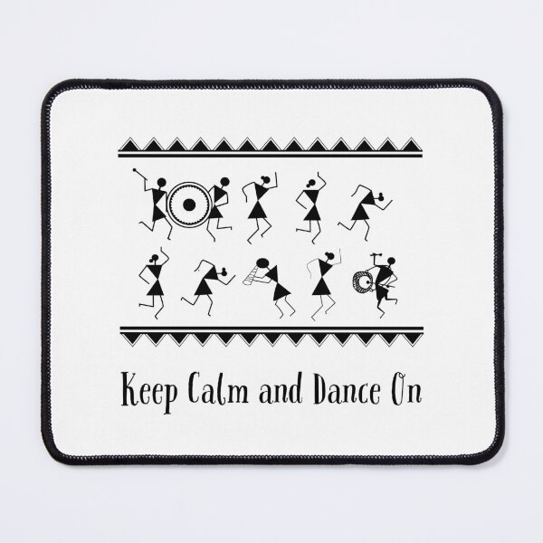 Item preview, Indian Warli Art Dance Design designed and sold by Amritanagle.