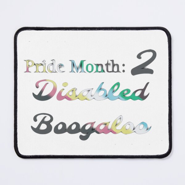 Item preview, Disabled Pride Month designed and sold by DesertRoseDesigns.