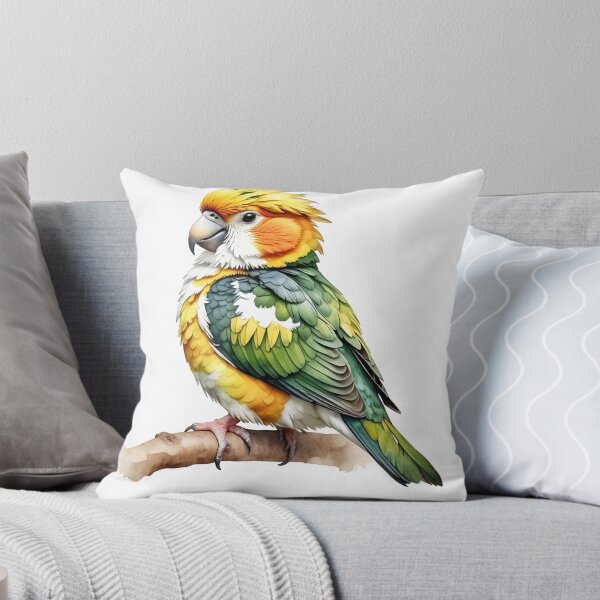 Item preview, Watercolor Caique Bird designed and sold by TheAnimalZ00.