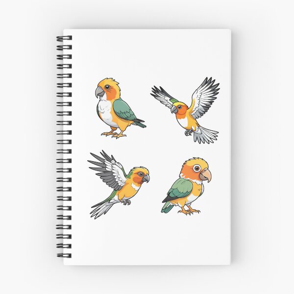 Item preview, Caique Birds designed and sold by TheAnimalZ00.