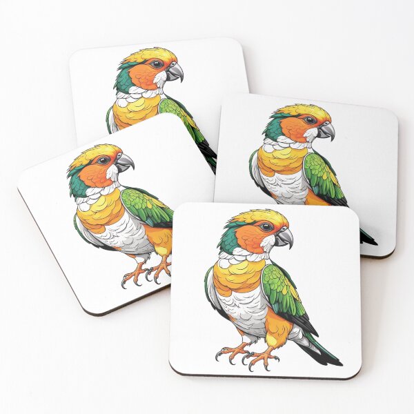 Item preview, Caique Bird designed and sold by TheAnimalZ00.