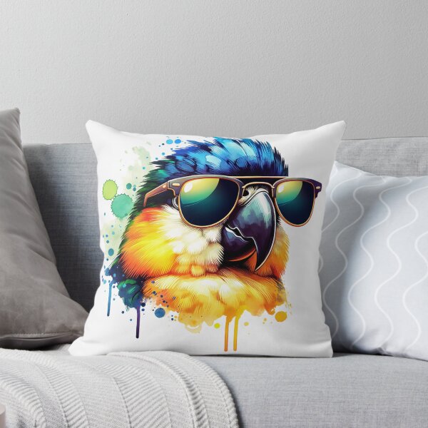 Item preview, Caique Bird Wearing Sunglasses designed and sold by TheAnimalZ00.