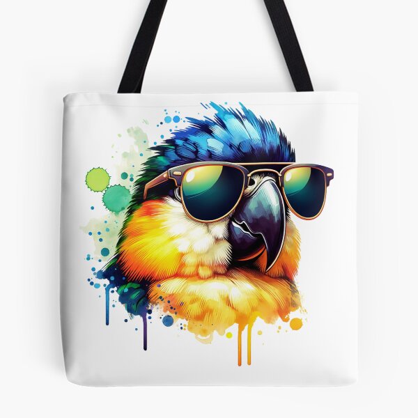 Item preview, Caique Bird Wearing Sunglasses designed and sold by TheAnimalZ00.