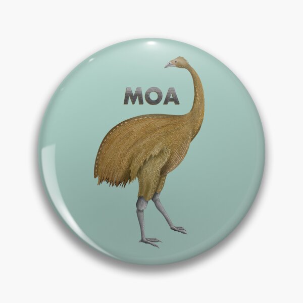 Item preview, Moa Extinct New Zealand Bird designed and sold by piedaydesigns.