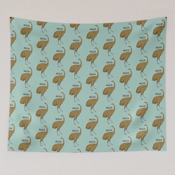 Item preview, Moa Extinct New Zealand Bird designed and sold by piedaydesigns.