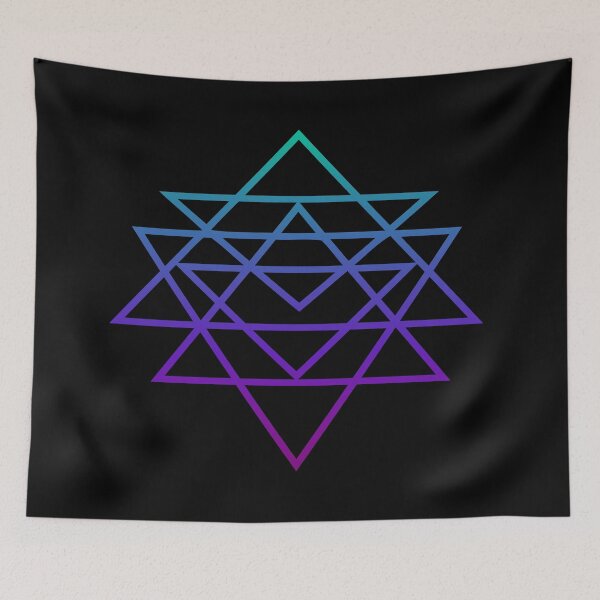 Item preview, Shri Chakra mystical Hindu diagram designed and sold by veryarticulated.