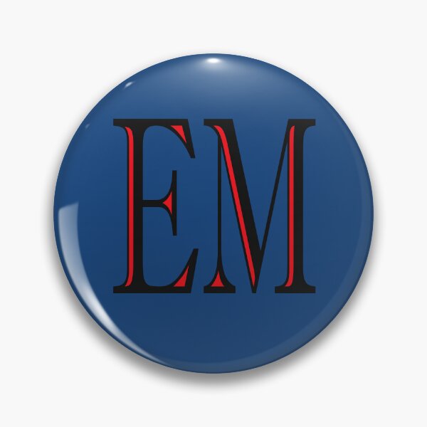 Item preview, THE LETTERS ---E M --IN COMBINED BLACK AND RED COLOR designed and sold by solgel47.