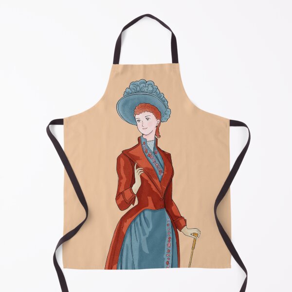 Item preview, Historical Costume 1880s Watercolor Fashion Illustration 6 designed and sold by MariOyama.