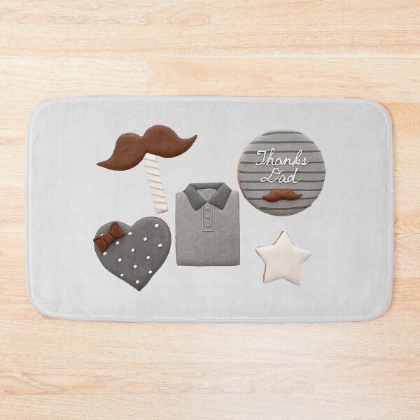 Item preview, Thanks Dad royal icing cookies designed and sold by aiko-p.