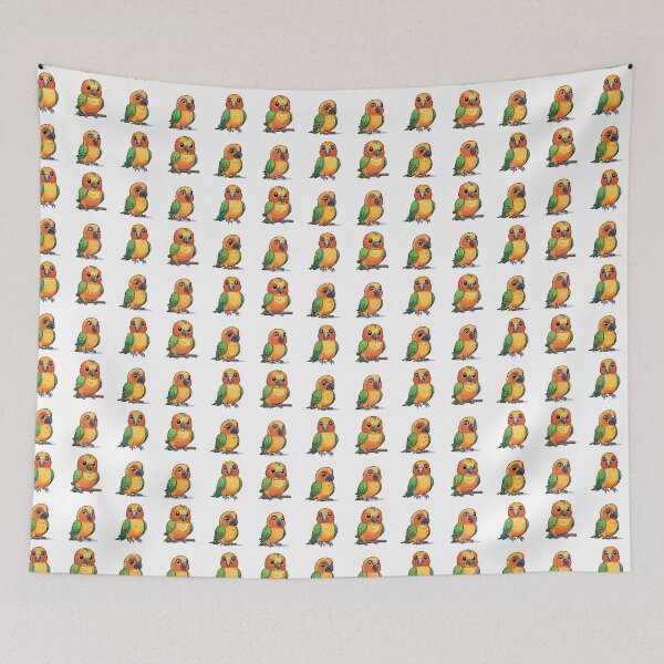 Item preview, Jenday Conure Birds designed and sold by TheAnimalZ00.