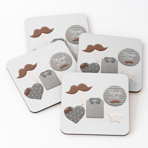 Item preview, Thanks Dad royal icing cookies designed and sold by aiko-p.
