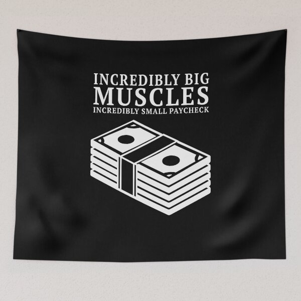 Item preview, Incredibly Big Muscles Money designed and sold by FWLKIT.