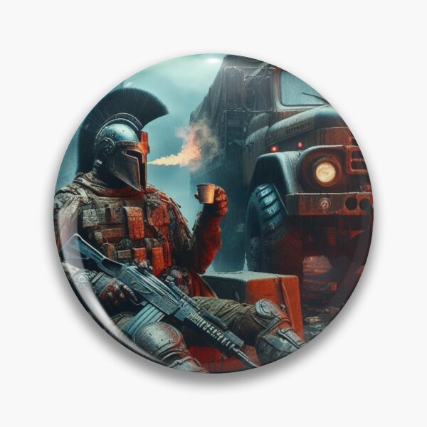 Item preview, Urban Warfare Trucker Spartan Warrior designed and sold by Ghost Archer Illusions.