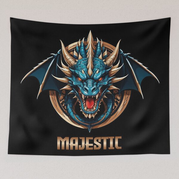 Item preview, Majestic Powerful Dragon designed and sold by Designial.