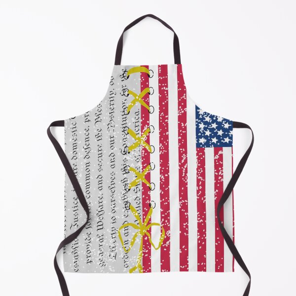 Item preview, US Constitution and American Flag: Historical Document Tied Together With The American Flag designed and sold by mamahellfire31.