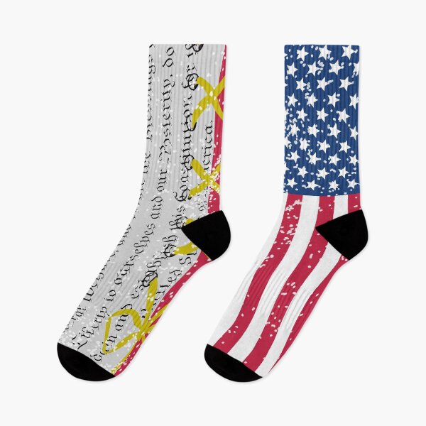 Item preview, US Constitution and American Flag: Historical Document Tied Together With The American Flag designed and sold by mamahellfire31.
