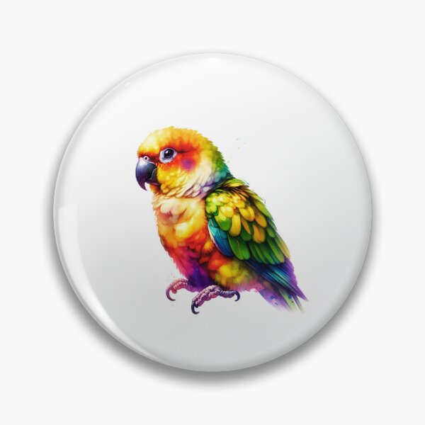 Item preview, Jenday Conure Bird  designed and sold by TheAnimalZ00.
