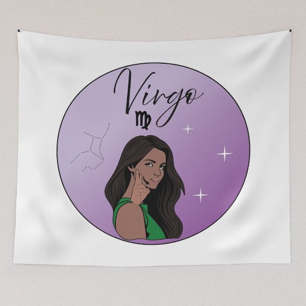 Item preview, ASL Zodiac Sign - Virgo - Dark Skin Tone designed and sold by ASL-Belle.