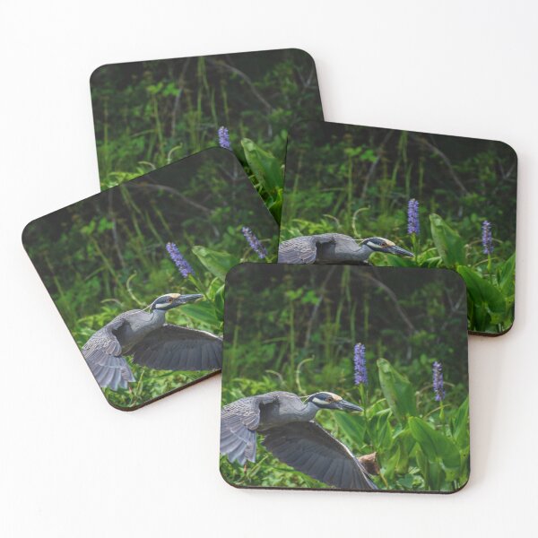 Item preview, Flying Yellow-Crown Night Heron designed and sold by Paige Isovitsch.